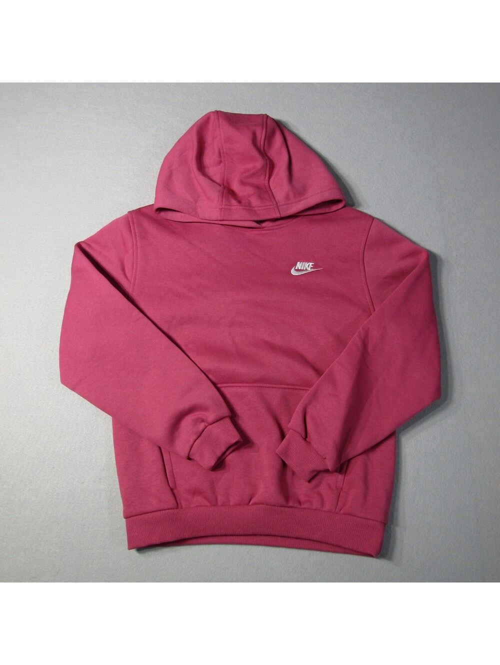 NWT Nike Sportswear Club Fleece Hoodie Youth's L Pink